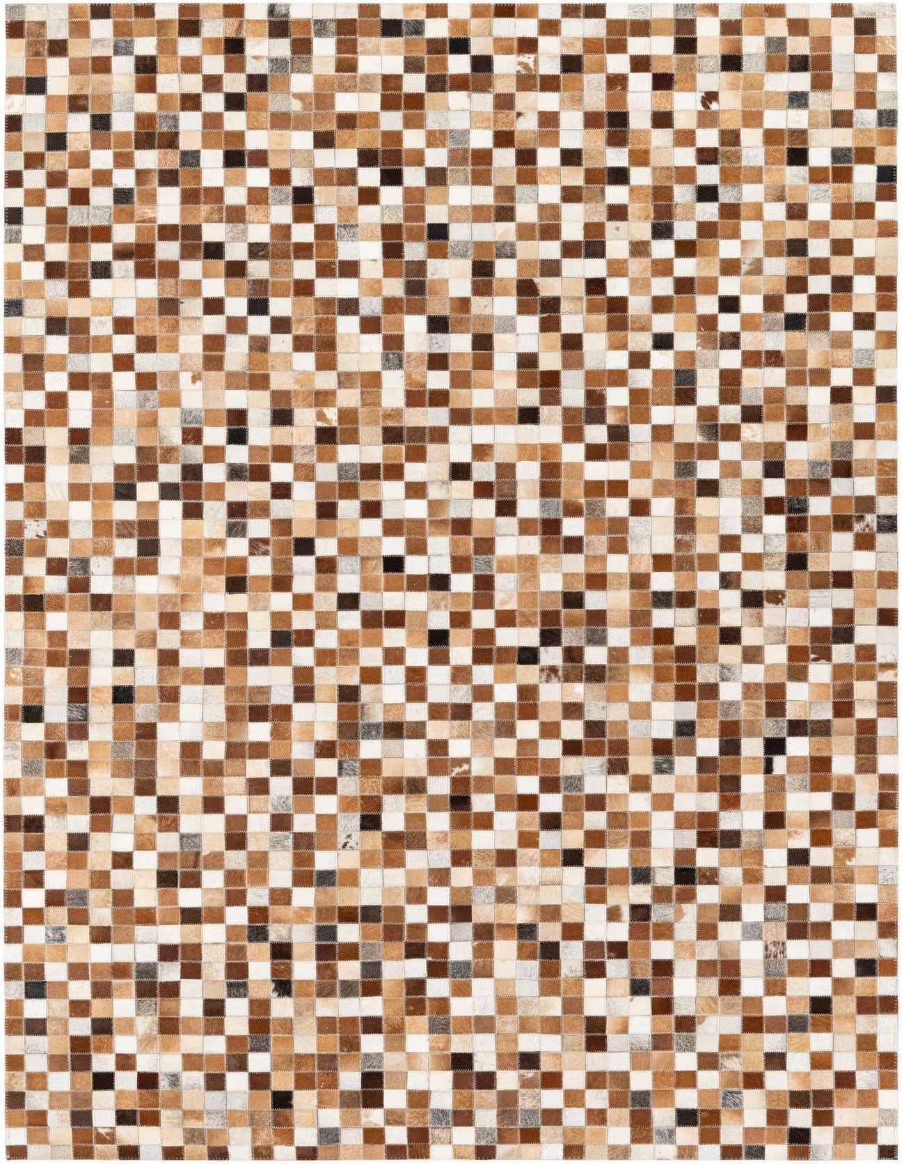 5' 1 x 7' 10 Cowhide Stocks Rug