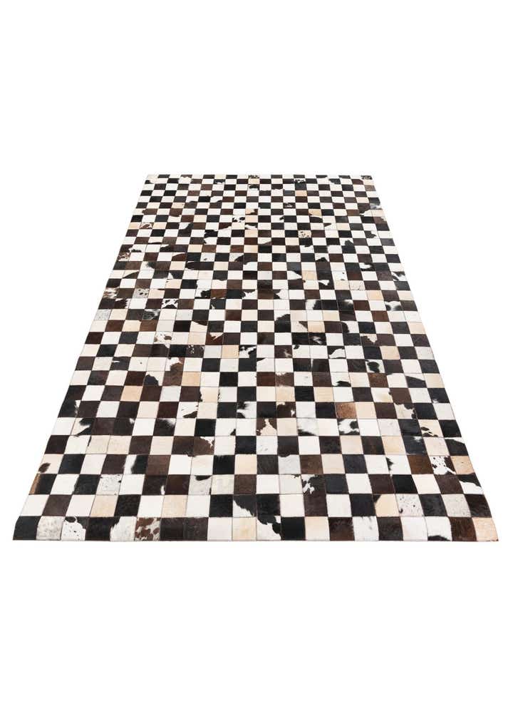 5' x 8' Cowhide Stocks Rug