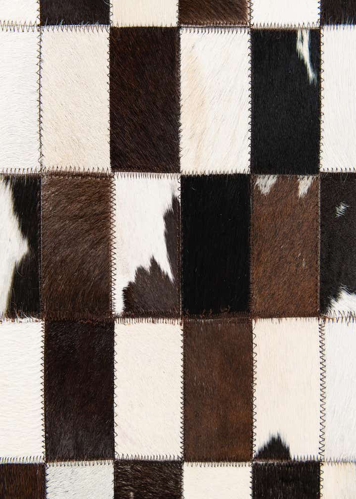 5' x 8' Cowhide Stocks Rug