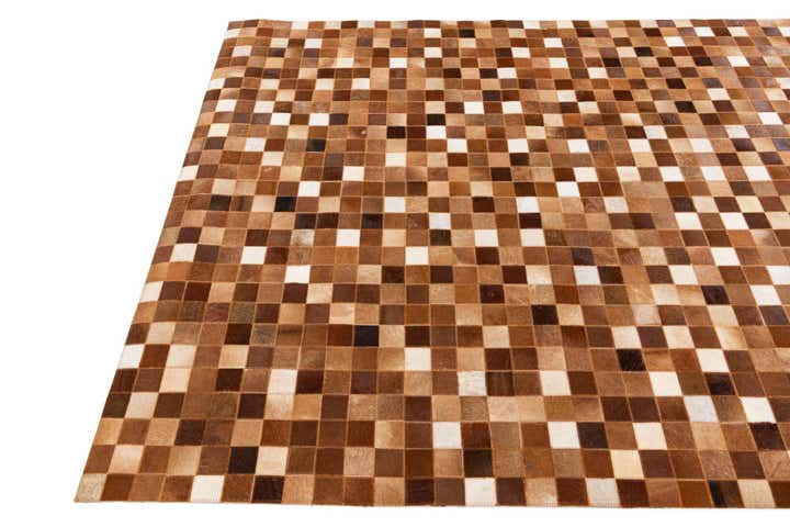 5' 1 x 7' 11 Cowhide Stocks Rug