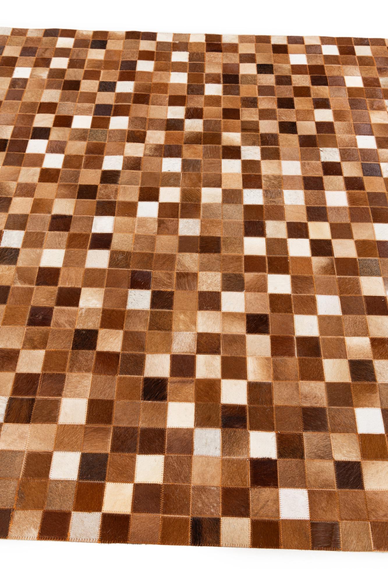 5' 1 x 7' 11 Cowhide Stocks Rug