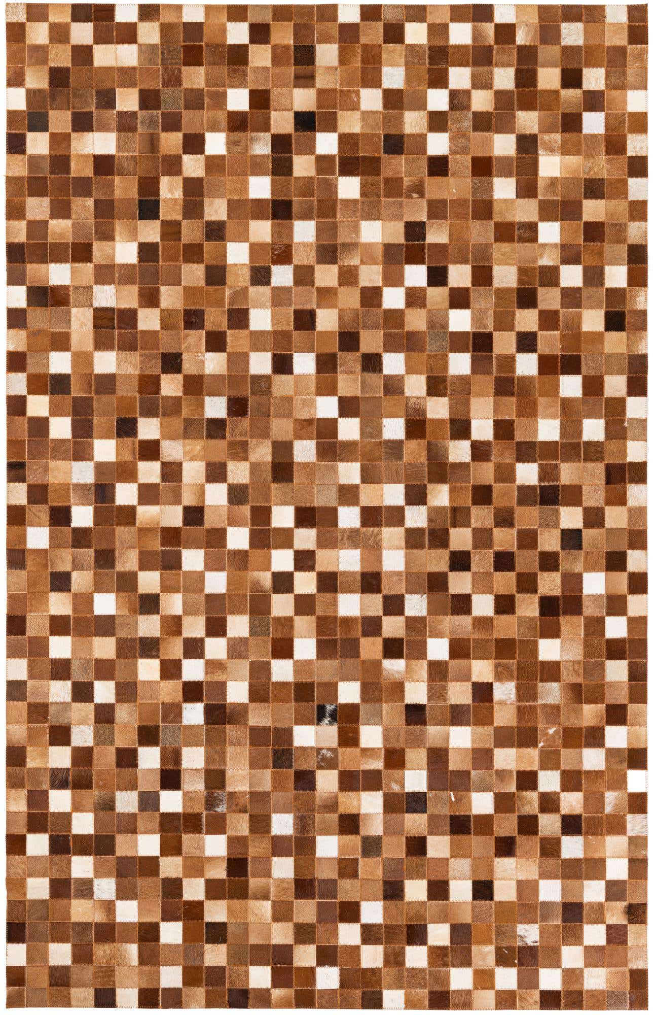 5' 1 x 7' 11 Cowhide Stocks Rug