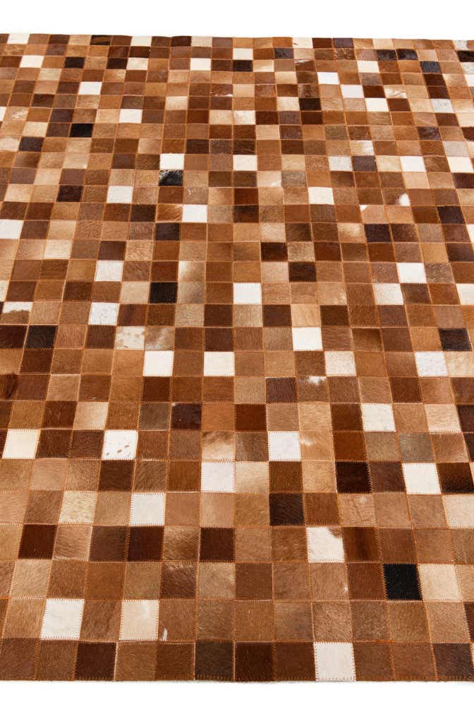 5' 1 x 8' 2 Cowhide Stocks Rug