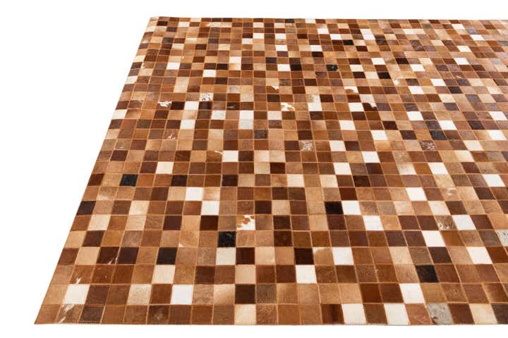5' 1 x 7' 11 Cowhide Stocks Rug