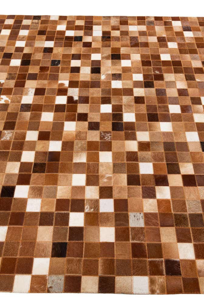 5' 1 x 7' 11 Cowhide Stocks Rug