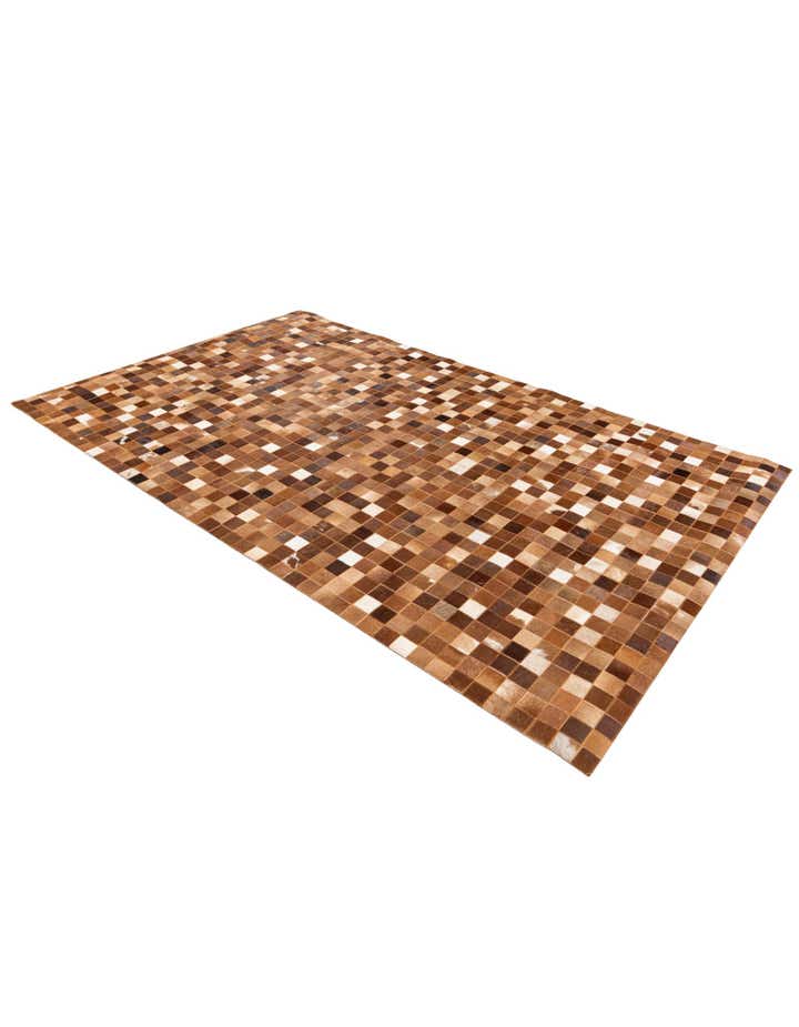 5' 1 x 8' 1 Cowhide Stocks Rug