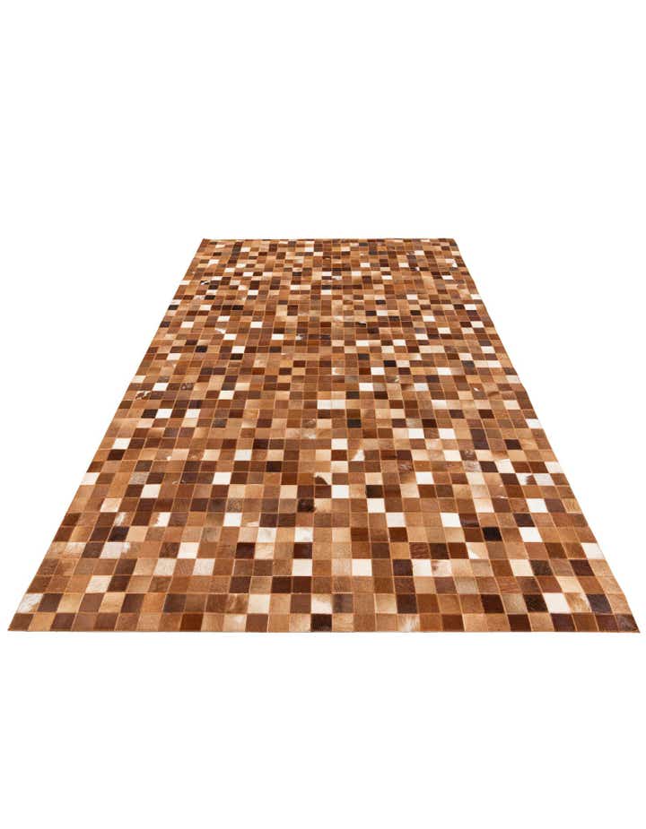 5' 1 x 8' 1 Cowhide Stocks Rug