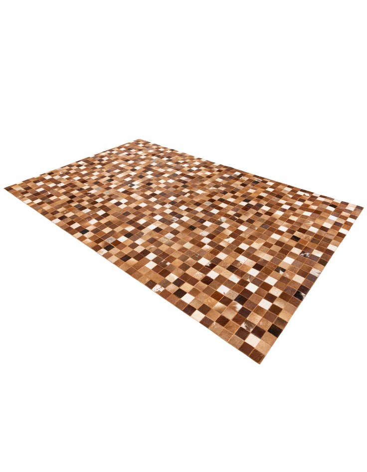 Detail image of 5' 1 x 8' Cowhide Stocks Rug