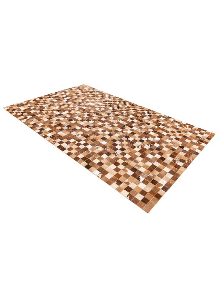 4' 10 x 7' 9 Cowhide Stocks Rug