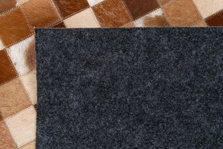 4' 10 x 7' 9 Cowhide Stocks Rug