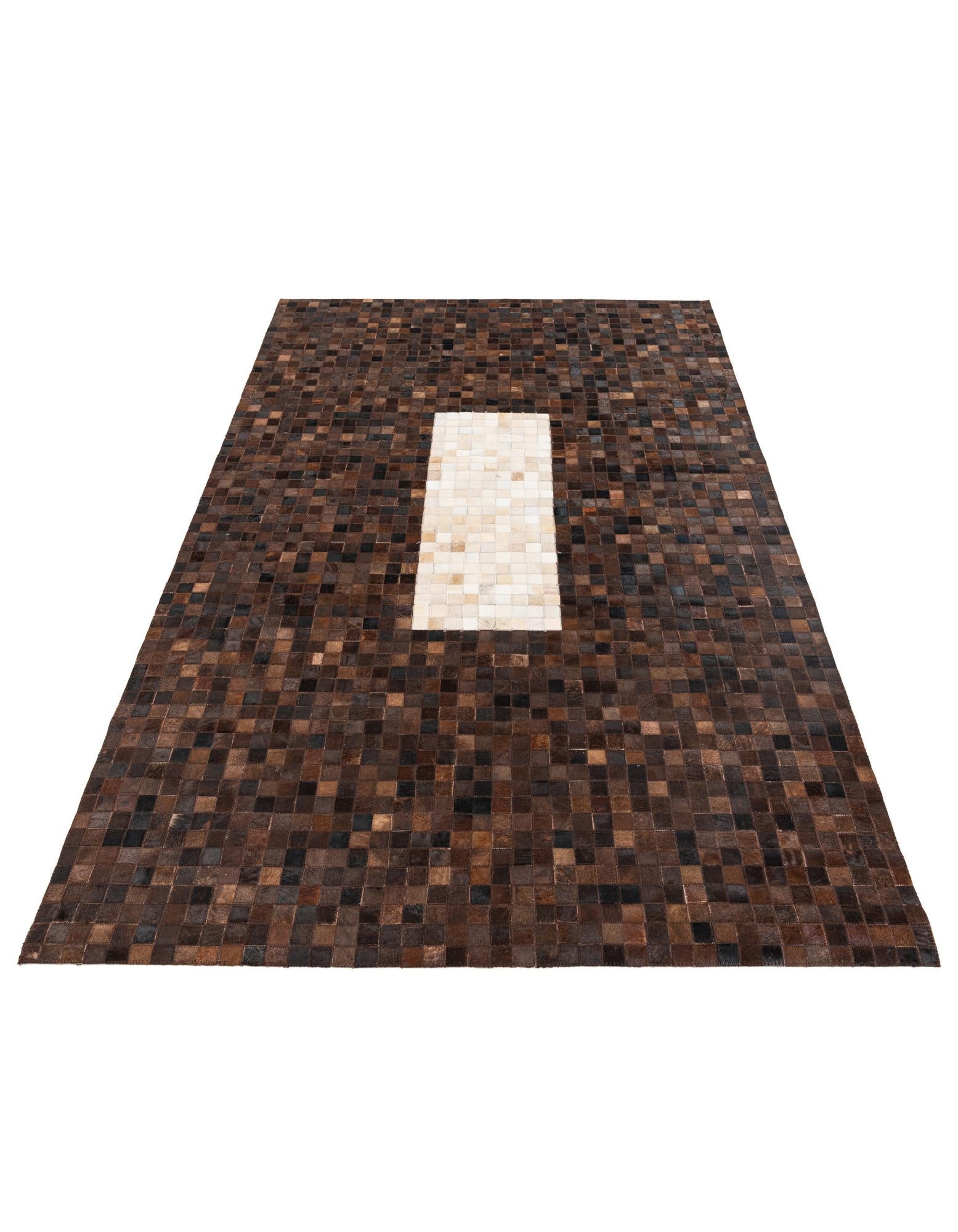 5' x 7' 11 Cowhide Stocks Rug