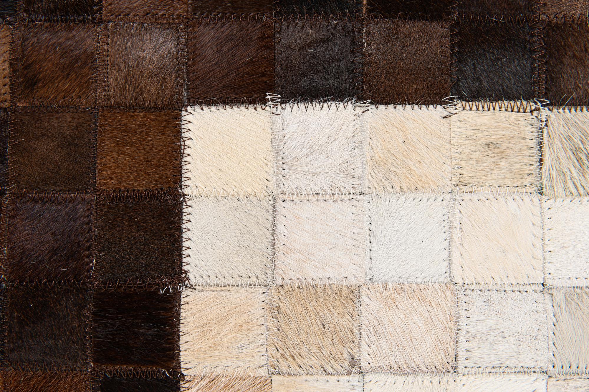 5' x 7' 11 Cowhide Stocks Rug