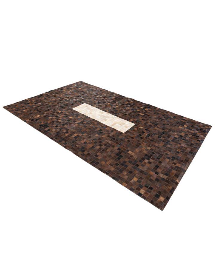 5' 2 x 8' 1 Cowhide Stocks Rug