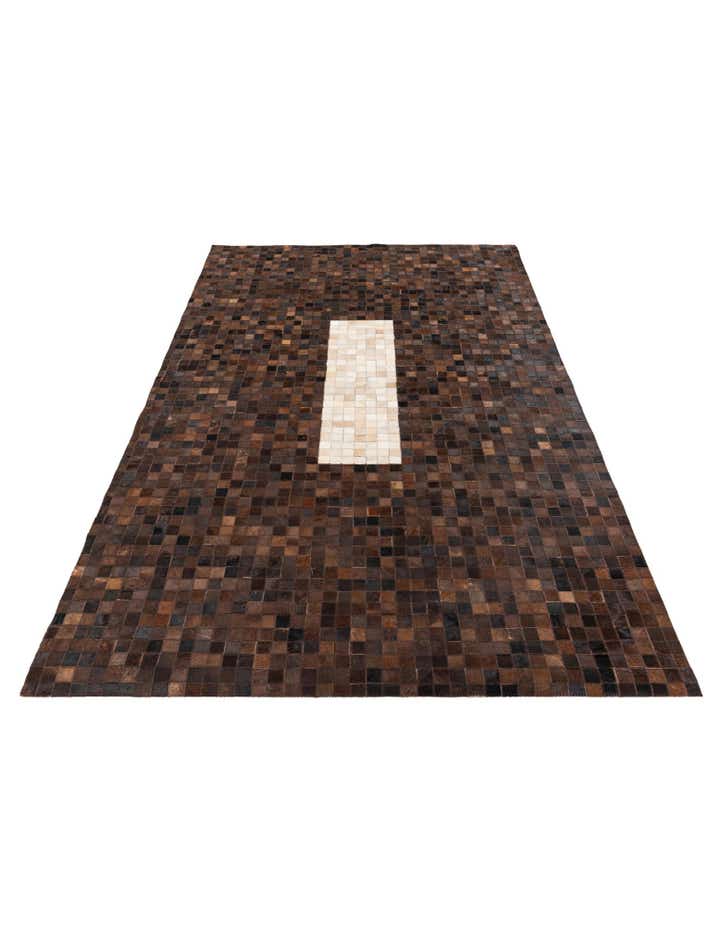 5' 2 x 8' 1 Cowhide Stocks Rug