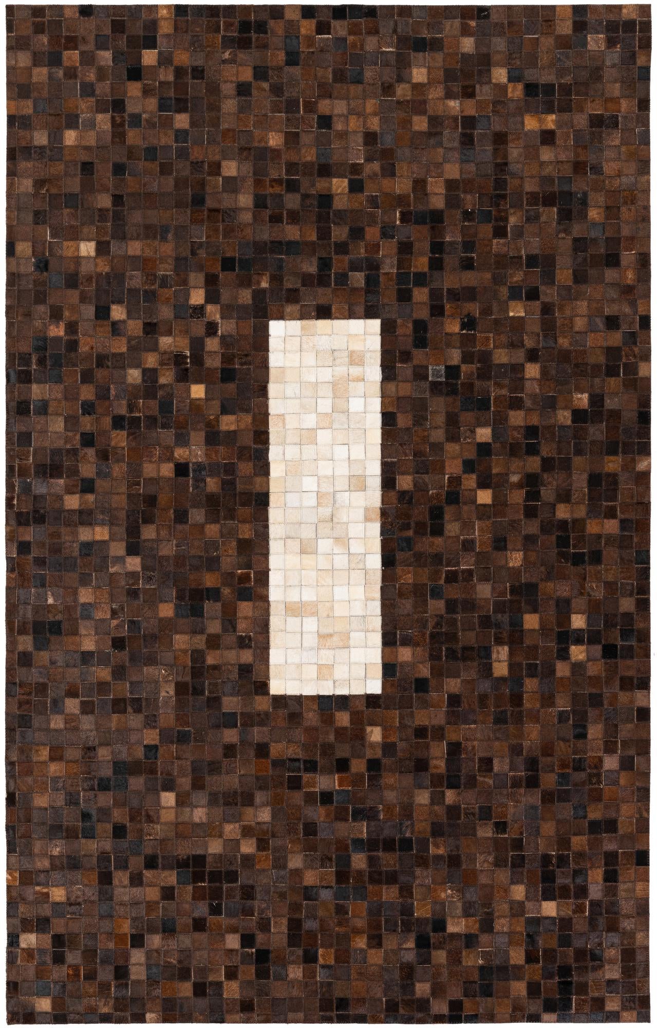 5' 2 x 8' 1 Cowhide Stocks Rug