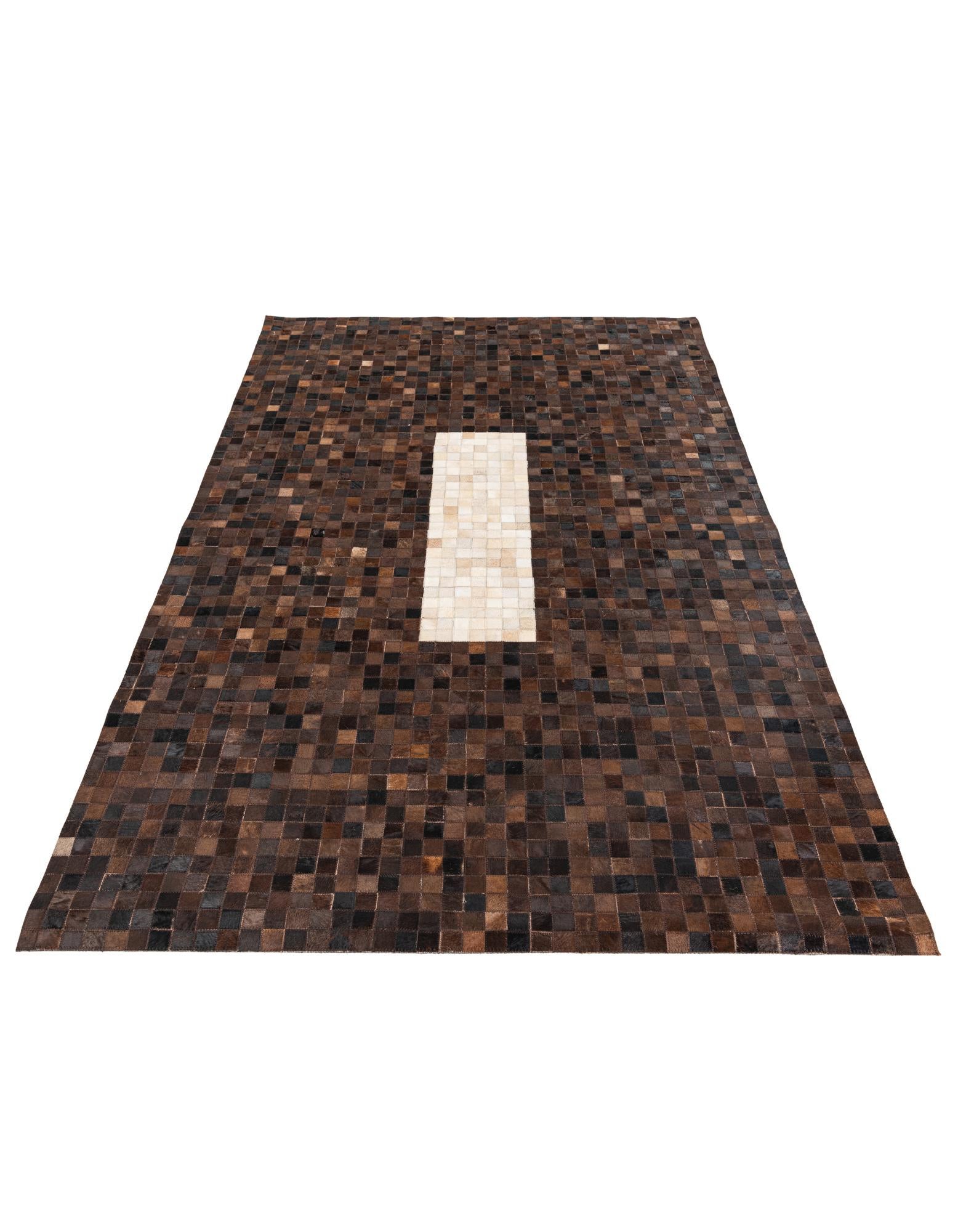 5' x 7' 11 Cowhide Stocks Rug