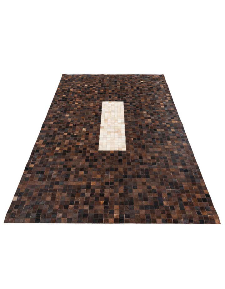 5' x 7' 11 Cowhide Stocks Rug