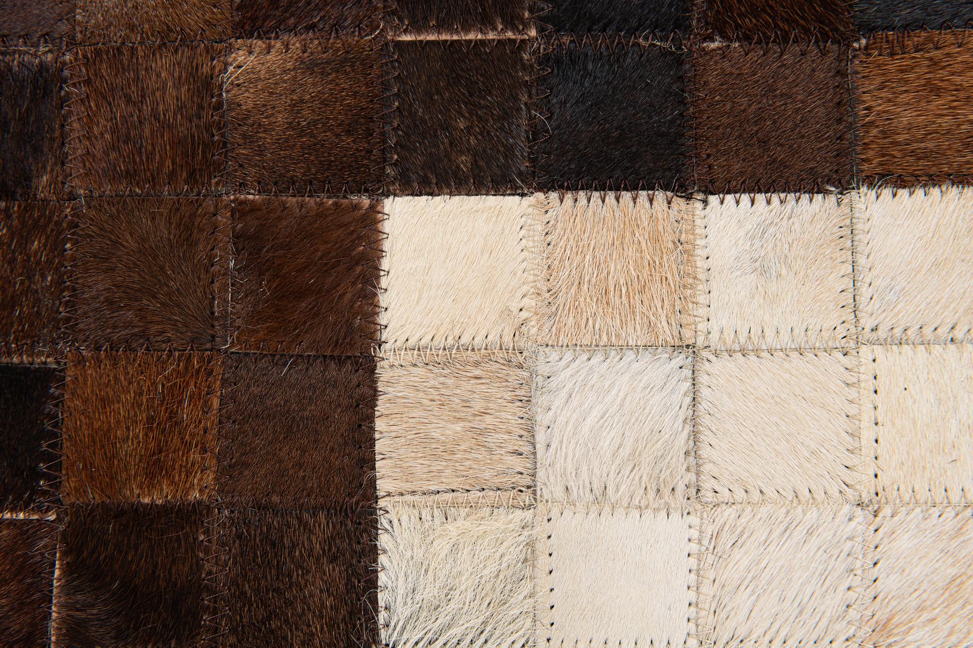 5' x 7' 11 Cowhide Stocks Rug