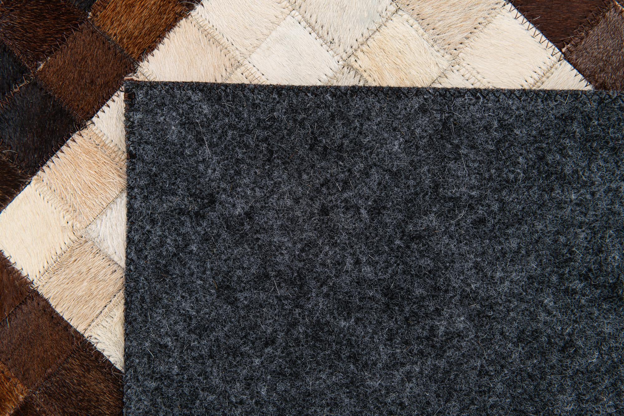 5' x 7' 11 Cowhide Stocks Rug