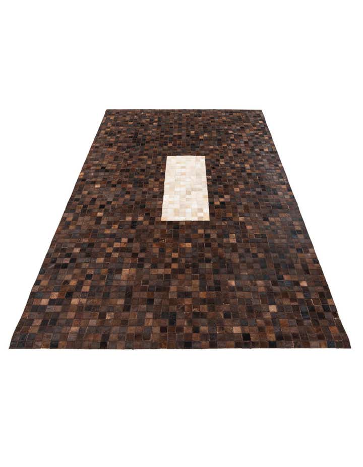 5' x 7' 10 Cowhide Stocks Rug