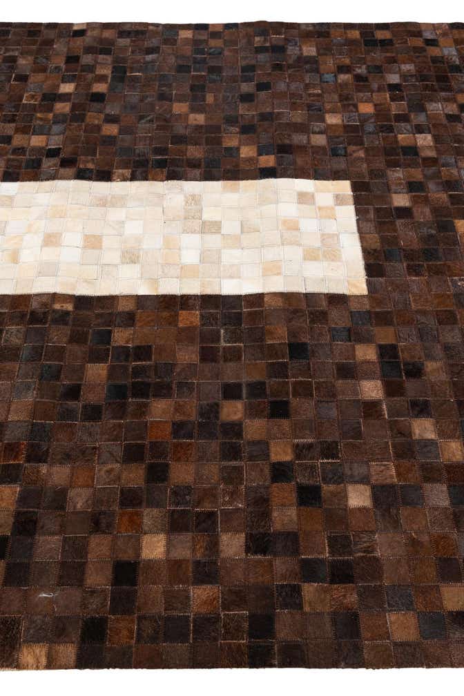 5' x 7' 10 Cowhide Stocks Rug