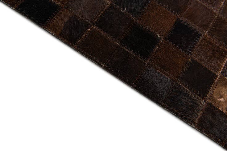 Detail image of 5' 1 x 7' 11 Cowhide Stocks Rug