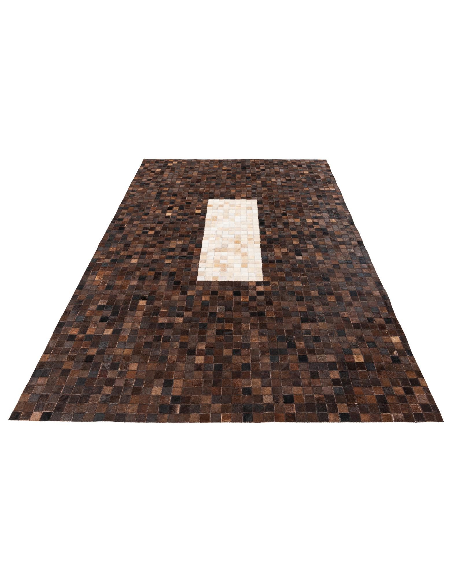 5' 1 x 8' Cowhide Stocks Rug