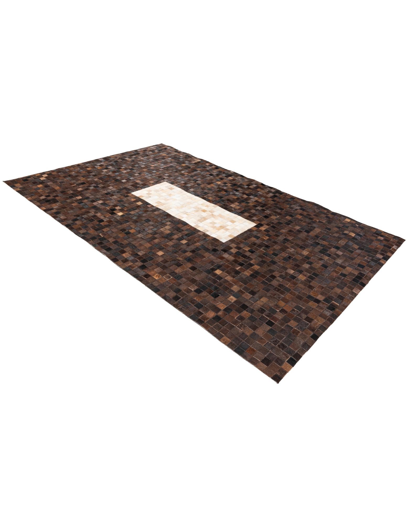 5' 1 x 8' Cowhide Stocks Rug