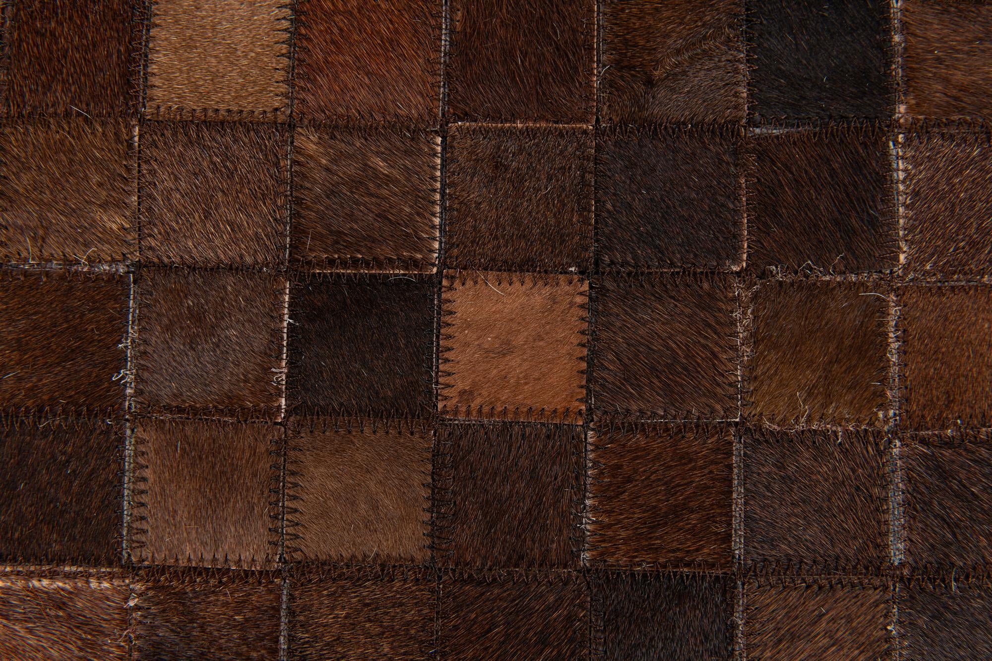 5' 1 x 8' Cowhide Stocks Rug