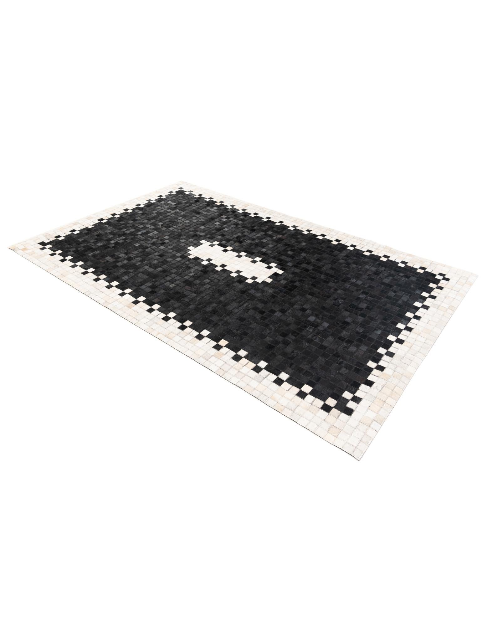 5' x 7' 10 Cowhide Stocks Rug