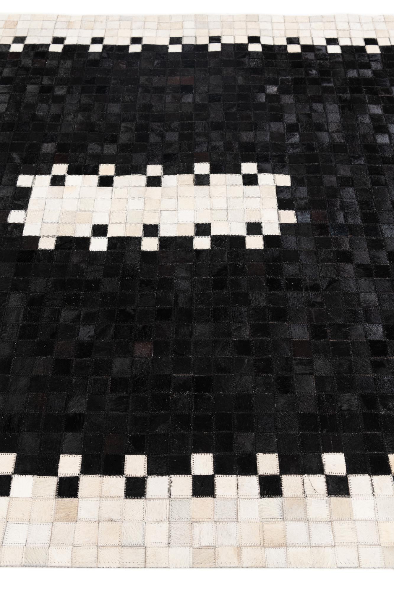 5' x 7' 10 Cowhide Stocks Rug