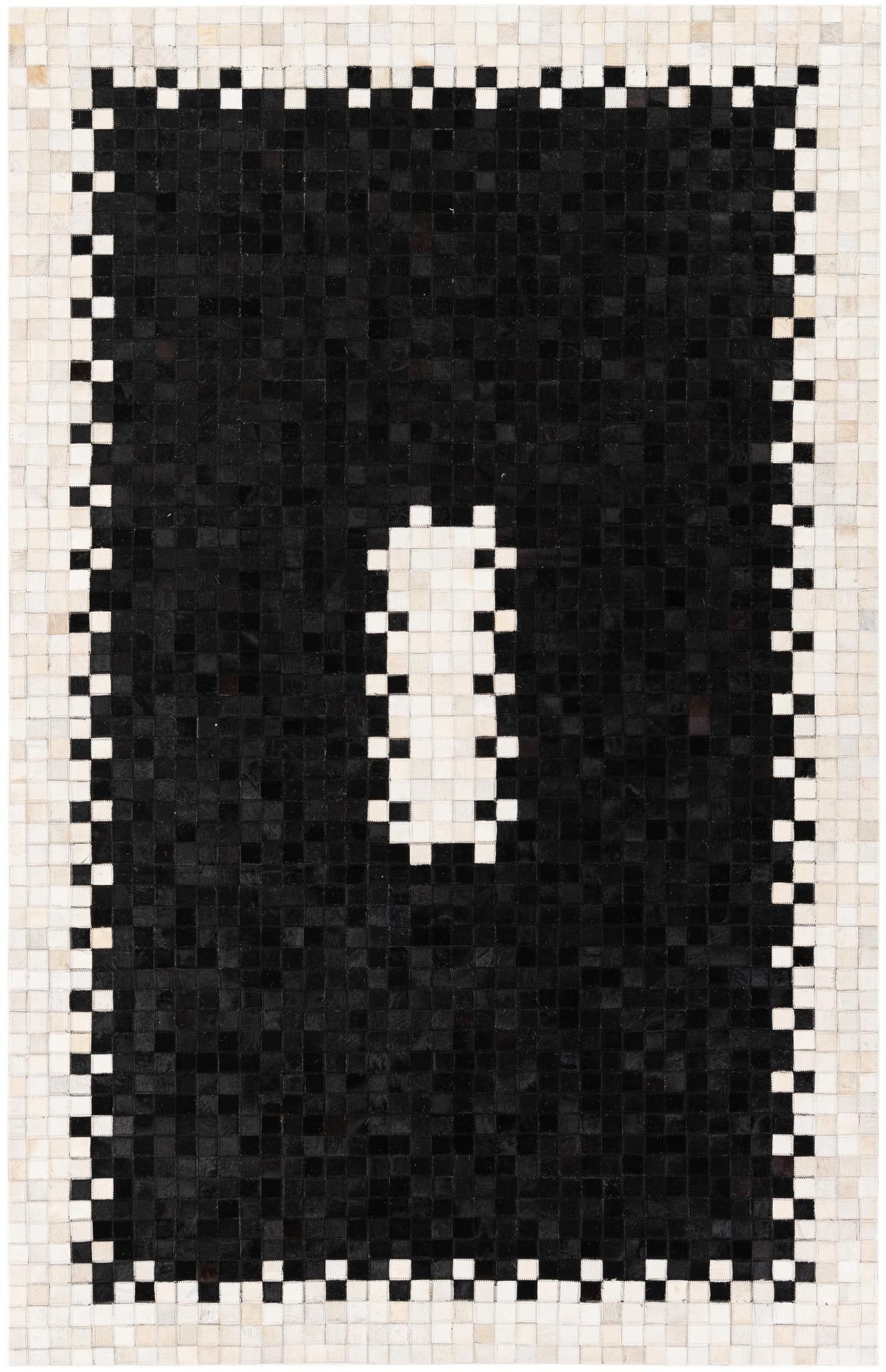 5' x 7' 10 Cowhide Stocks Rug