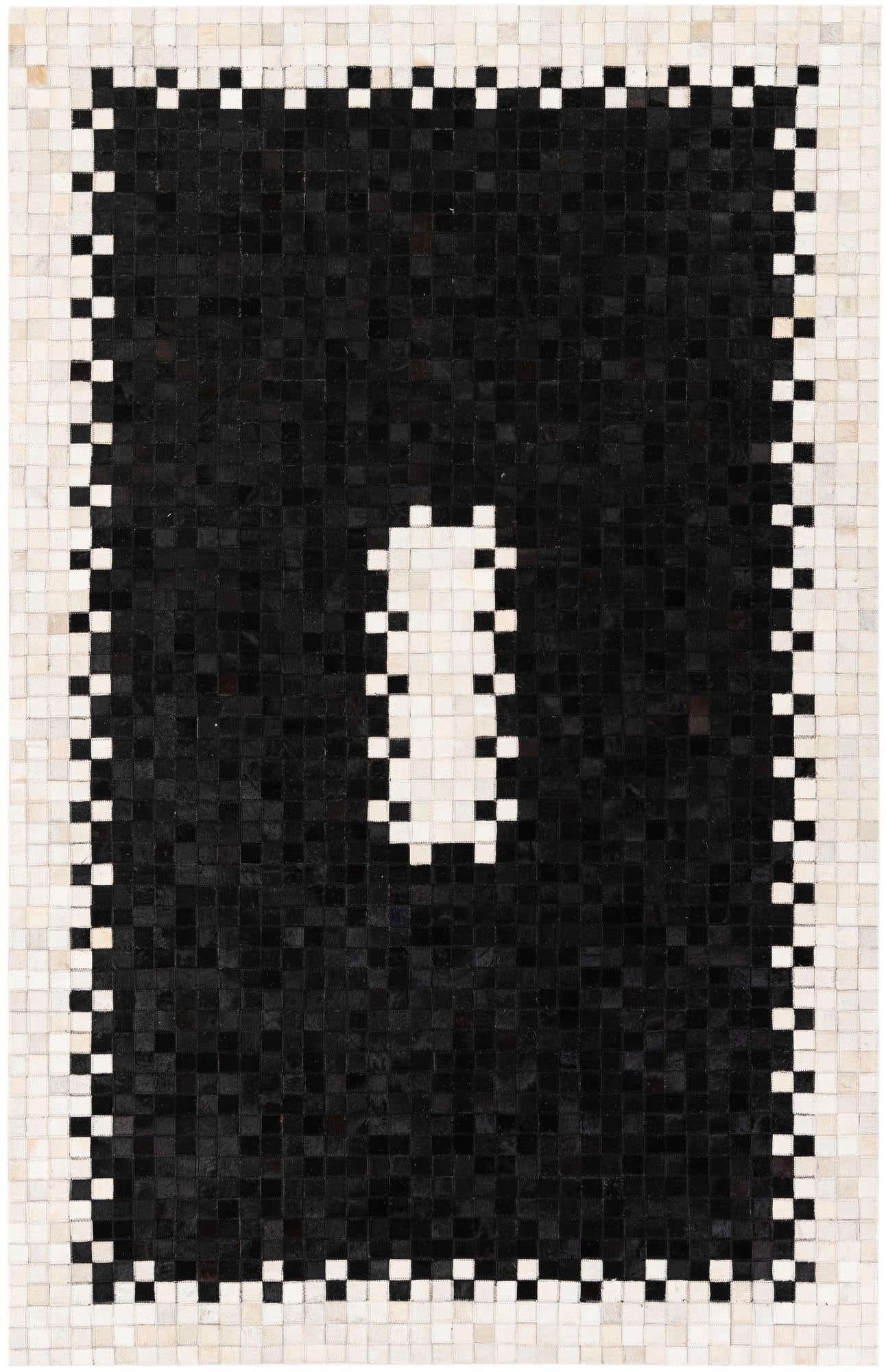 5' x 7' 10 Cowhide Stocks Rug