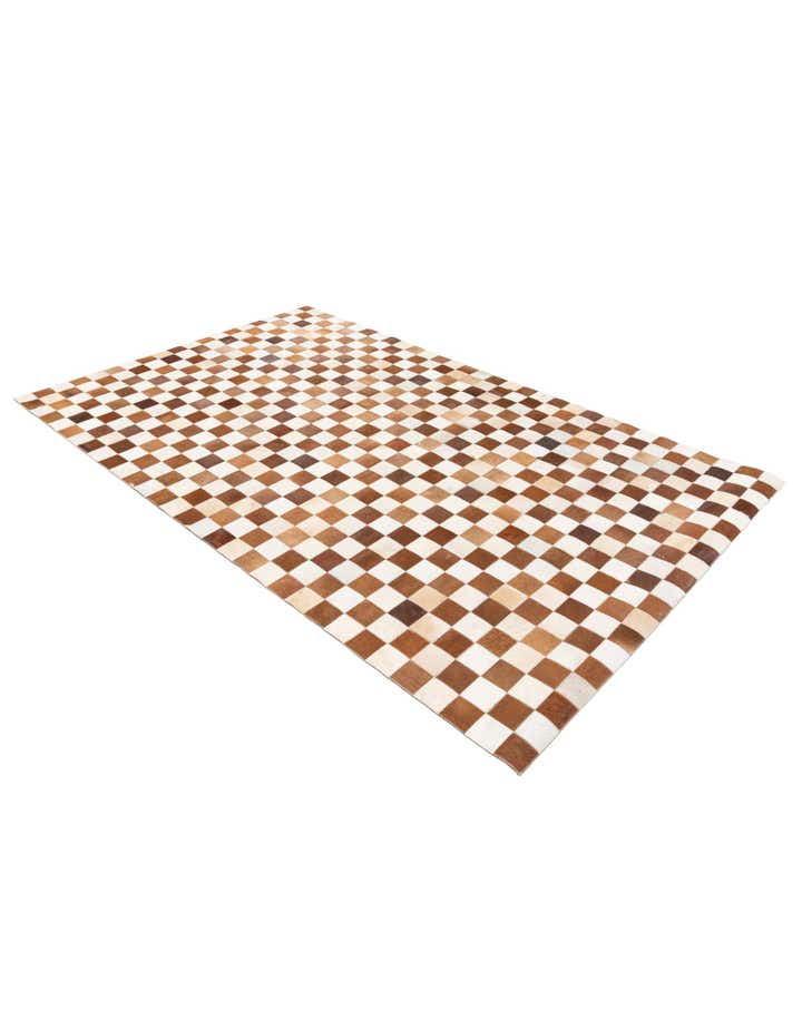 5' x 7' 11 Cowhide Stocks Rug