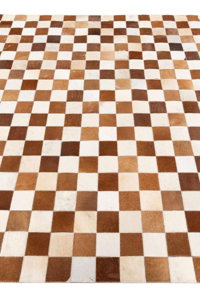 5' x 7' 11 Cowhide Stocks Rug