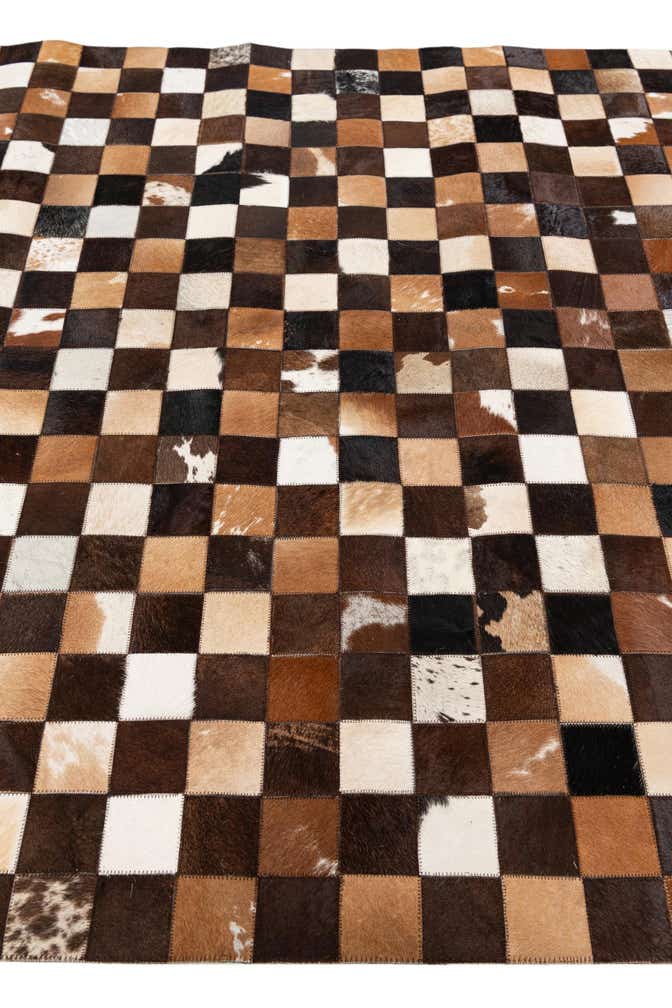 5' x 7' 11 Cowhide Stocks Rug