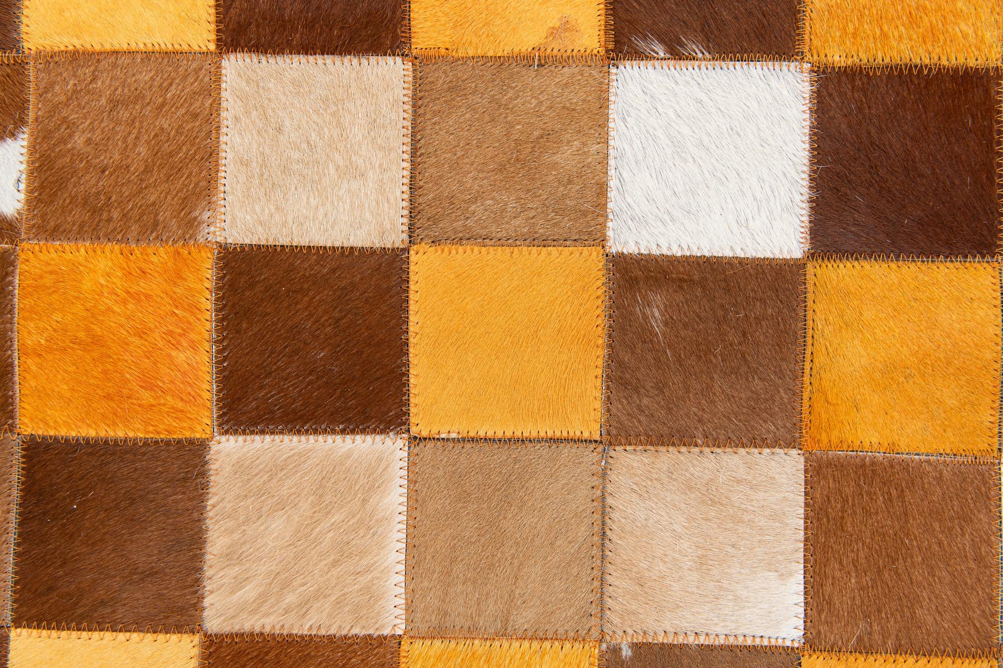5' x 7' 11 Cowhide Stocks Rug