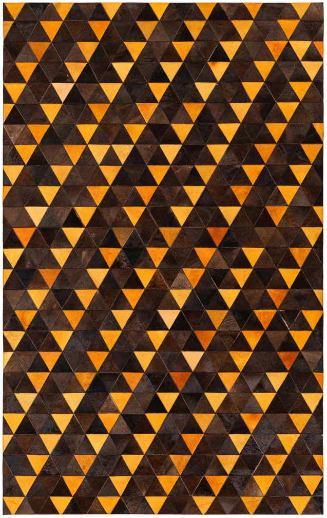 5' x 8' Cowhide Stocks Rug