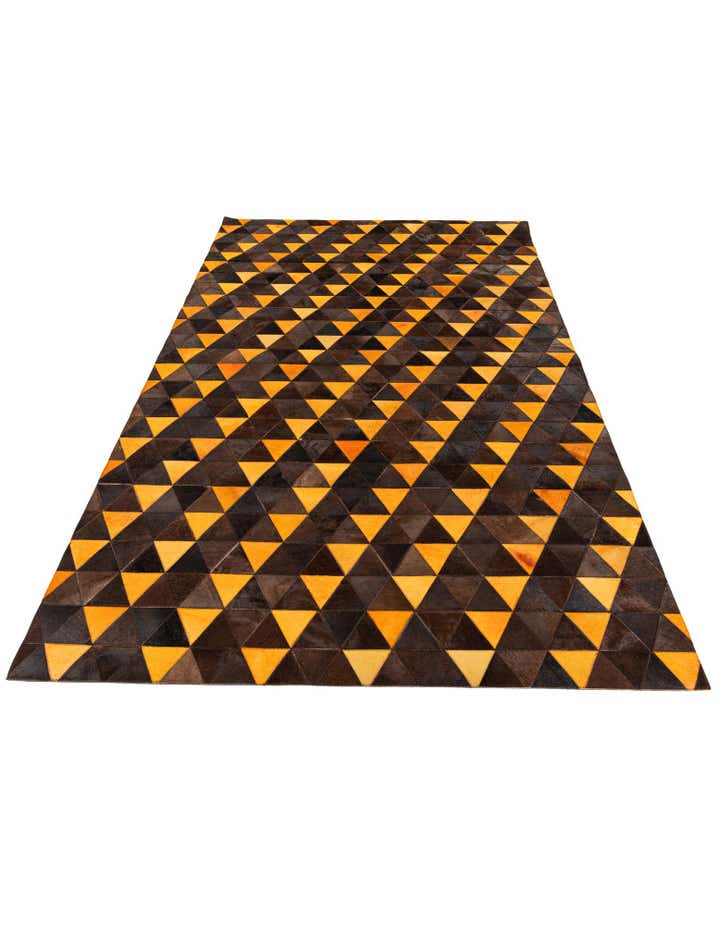 5' x 8' 1 Cowhide Stocks Rug
