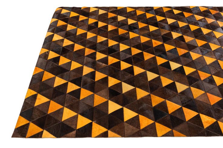 Detail image of 5' x 8' 1 Cowhide Stocks Rug