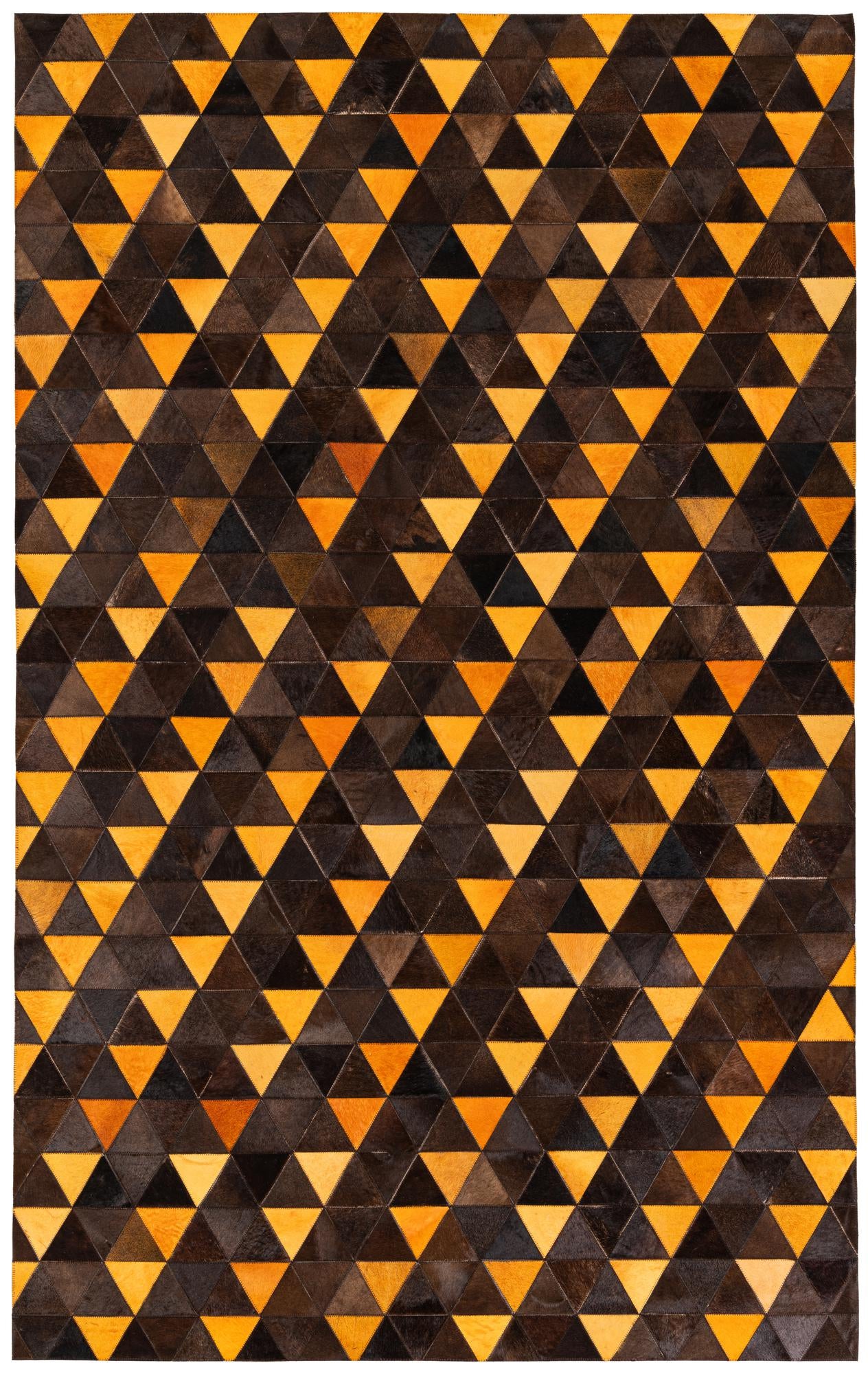 5' x 8' 1 Cowhide Stocks Rug