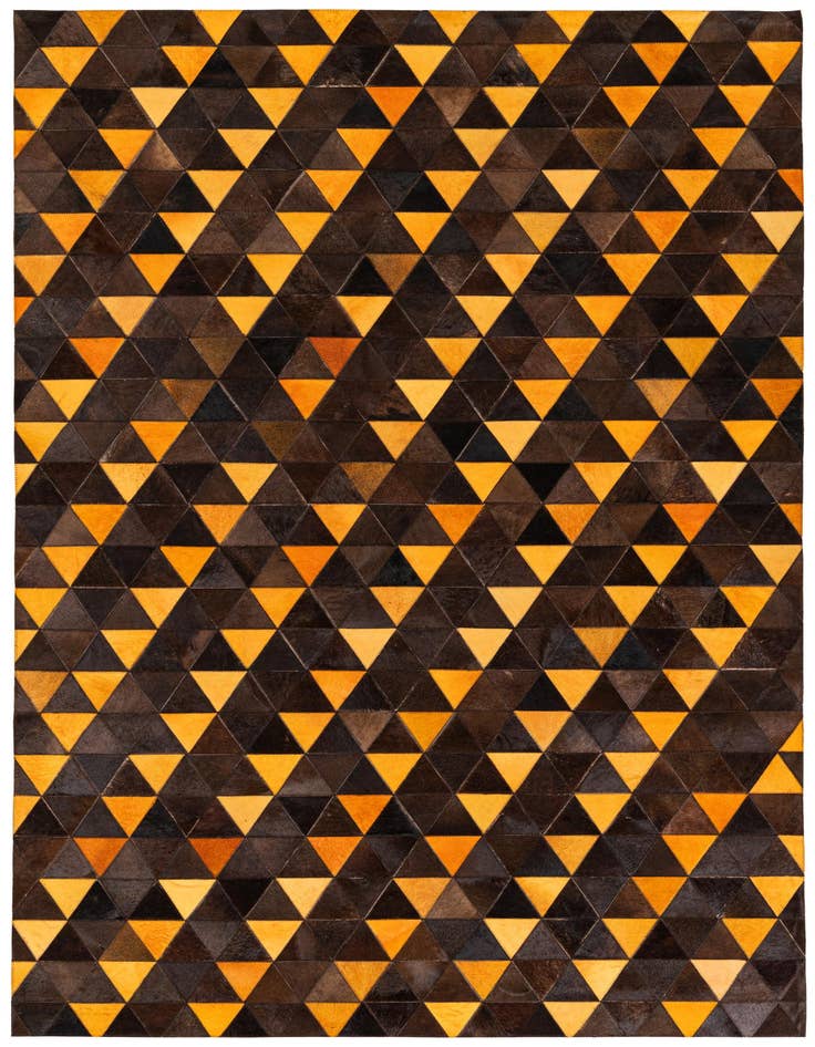 Detail image of 5' x 8' 1 Cowhide Stocks Rug