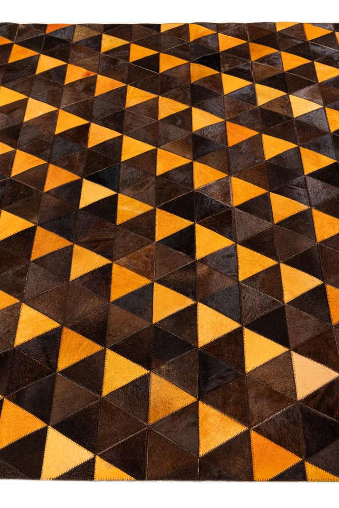 5' x 8' Cowhide Stocks Rug