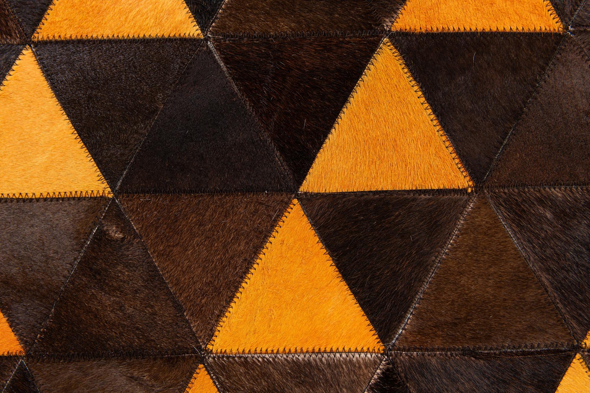 5' x 8' Cowhide Stocks Rug