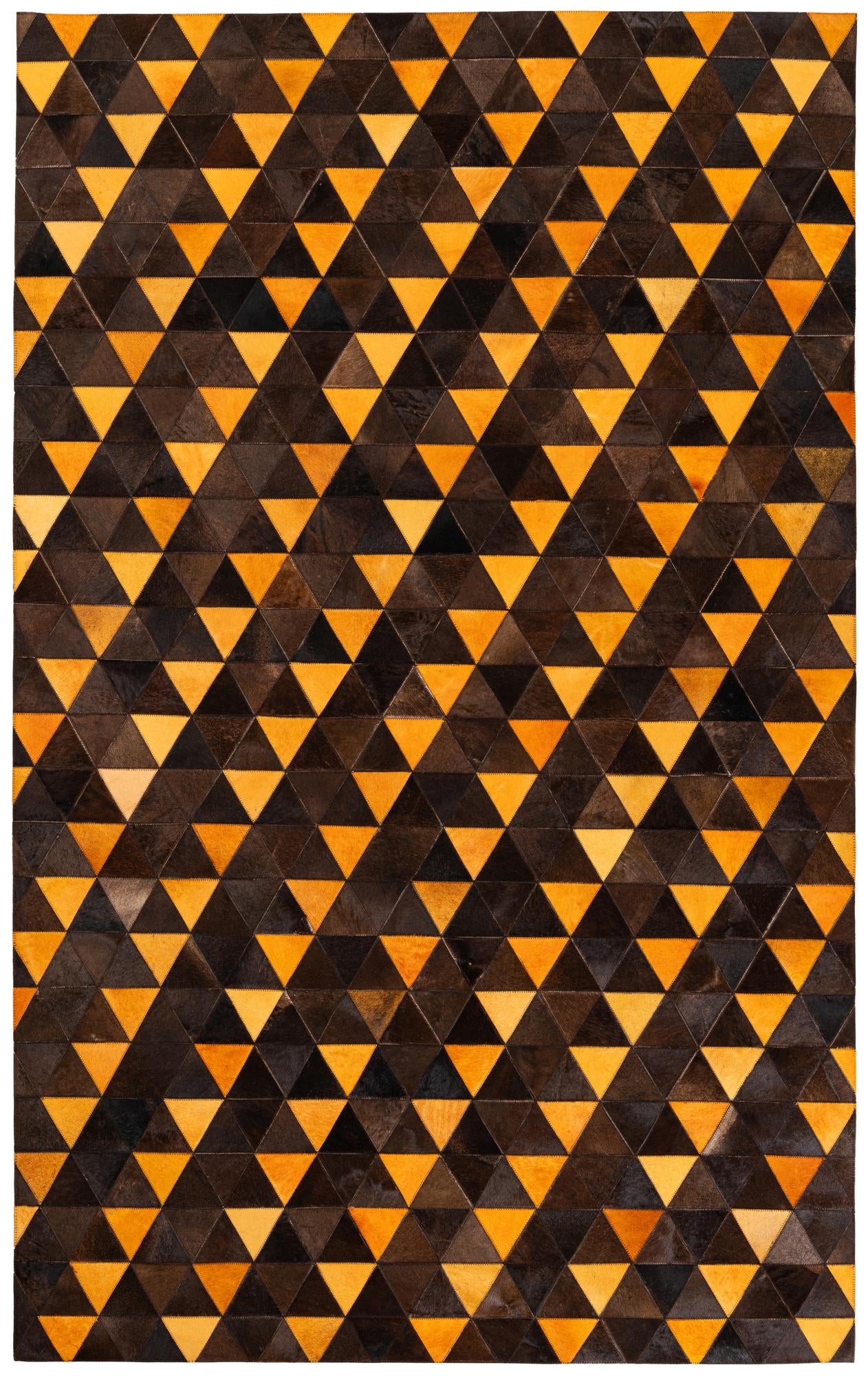5' x 8' Cowhide Stocks Rug