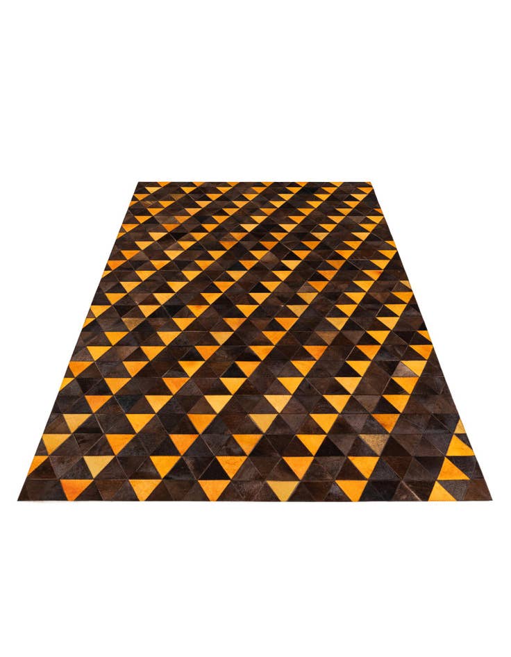 Detail image of 5' x 8' 1 Cowhide Stocks Rug