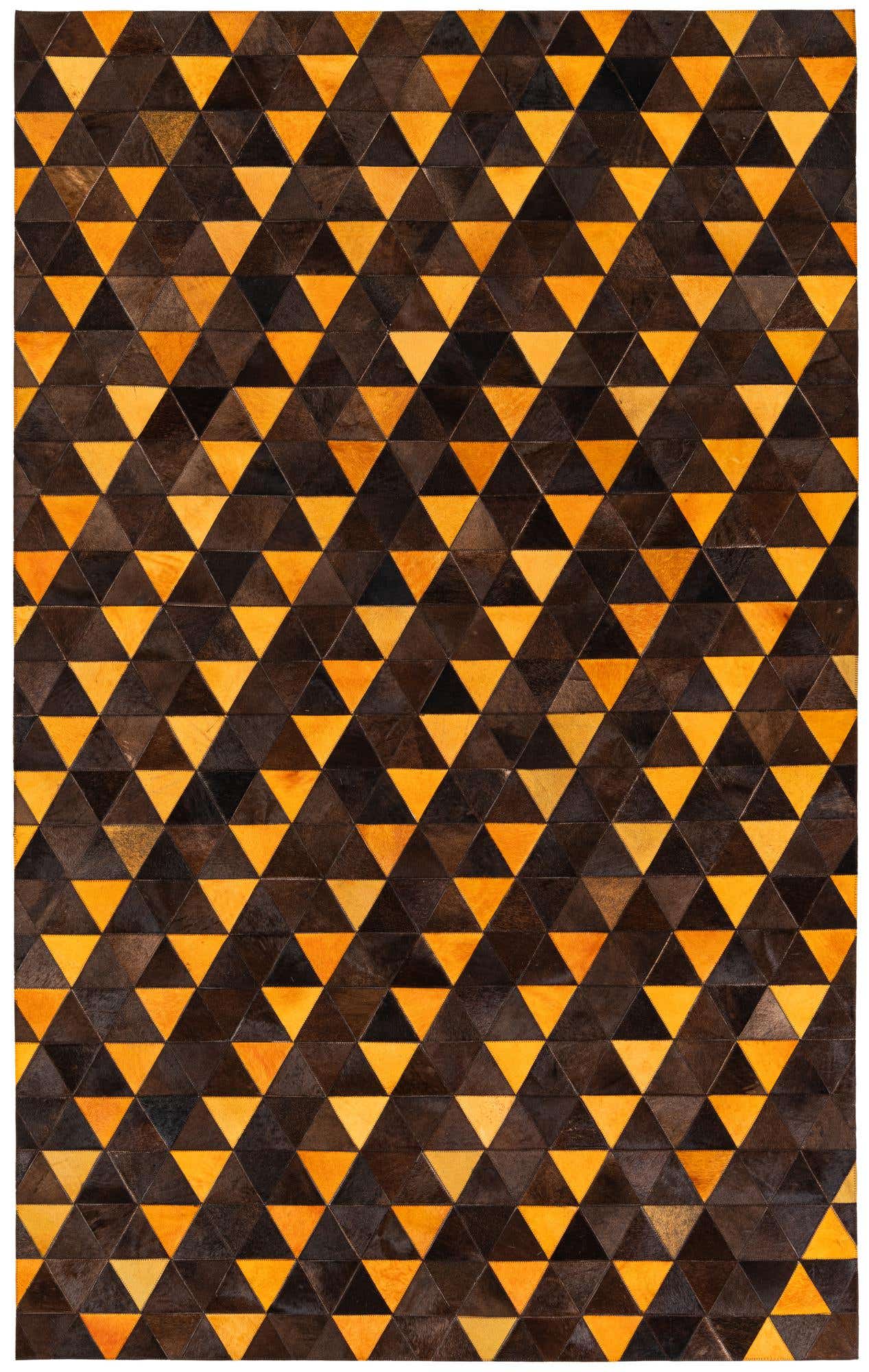 5' x 8' 1 Cowhide Stocks Rug