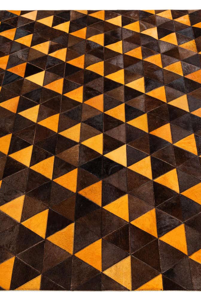 5' x 8' Cowhide Stocks Rug