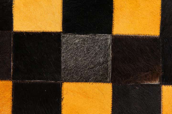 5' 2 x 8' Cowhide Stocks Rug