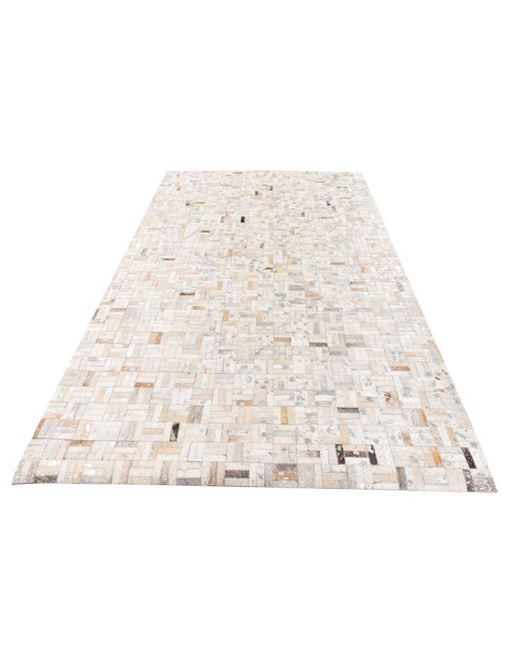 4' 11 x 8' 1 Cowhide Stocks Rug